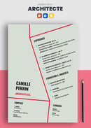 cv architecte exemple