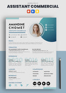 cv assistant commercial exemple