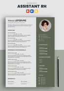 exemple cv assistante rh