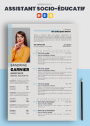 cv assistant socio educatif