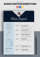 cv pour assistante de direction