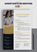 cv assistante de gestion