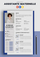 cv assistante maternelle exemple