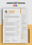 cv assistante sociale