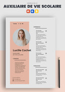 cv auxiliaire de vie scolaire exemple