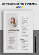 cv auxiliaire de vie scolaire