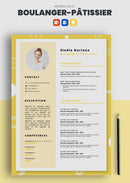 exemple de cv boulanger-pâtissier