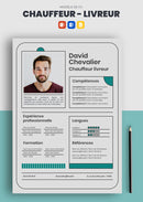 cv chauffeur livreur exemple