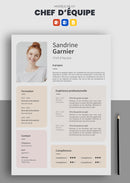 cv chef d'équipe