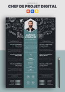 cv chef de projet digital exemple