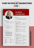 cv chef de projet marketing exemple