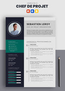 cv chef de projet organisation exemple