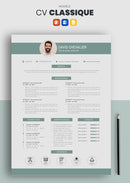 cv classique vert