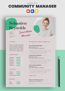 cv community manager exemple