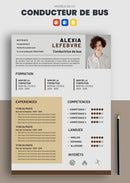 cv conducteur de bus
