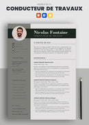 cv conducteur de travaux