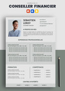 cv conseiller financier exemple