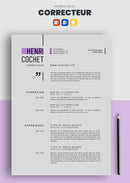 cv correcteur exemple