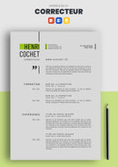 cv correcteur