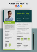 cv cuisinier chef de partie exemple