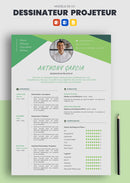 cv dessinateur projeteur exemple