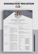 cv dessinateur projeteur