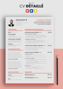 cv détaillé orange