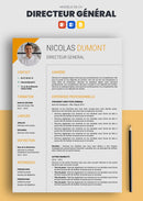 cv directeur general exemple