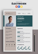 cv électricien
