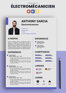 cv électromécanicien exemple