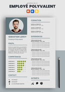 cv équipier polyvalent restauration