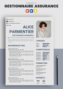 cv gestionnaire assurance