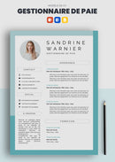 cv gestionnaire de paie