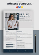 cv hotesse d'accueil exemple