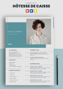 cv hôtesse de caisse