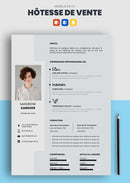 cv hôtesse de vente