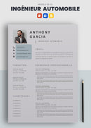 cv ingénieur automobile exemple