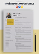 cv ingénieur automobile
