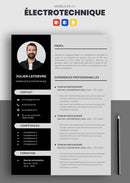 cv ingénieur électrotechnique exemple