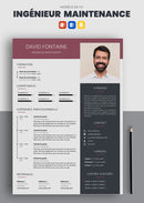 cv ingénieur maintenance
