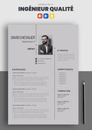 cv ingénieur qualité