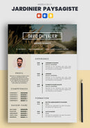 cv paysagiste