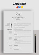 cv jardinier