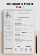 cv journaliste pigiste