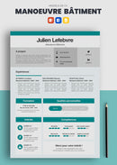 cv manoeuvre batiment exemple