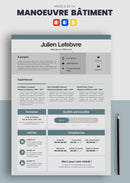 cv manoeuvre batiment