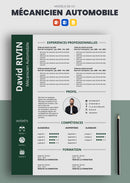 cv mécanicien automobile