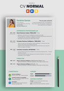 cv normal vert