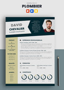 cv plombier chauffagiste