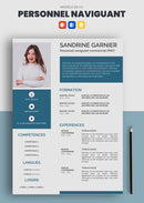 cv pnc personnel naviguant exemple